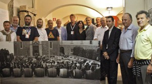 Foto di gruppo con Valentini