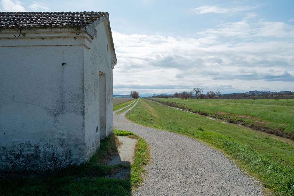 sentiero della bonifica cesa