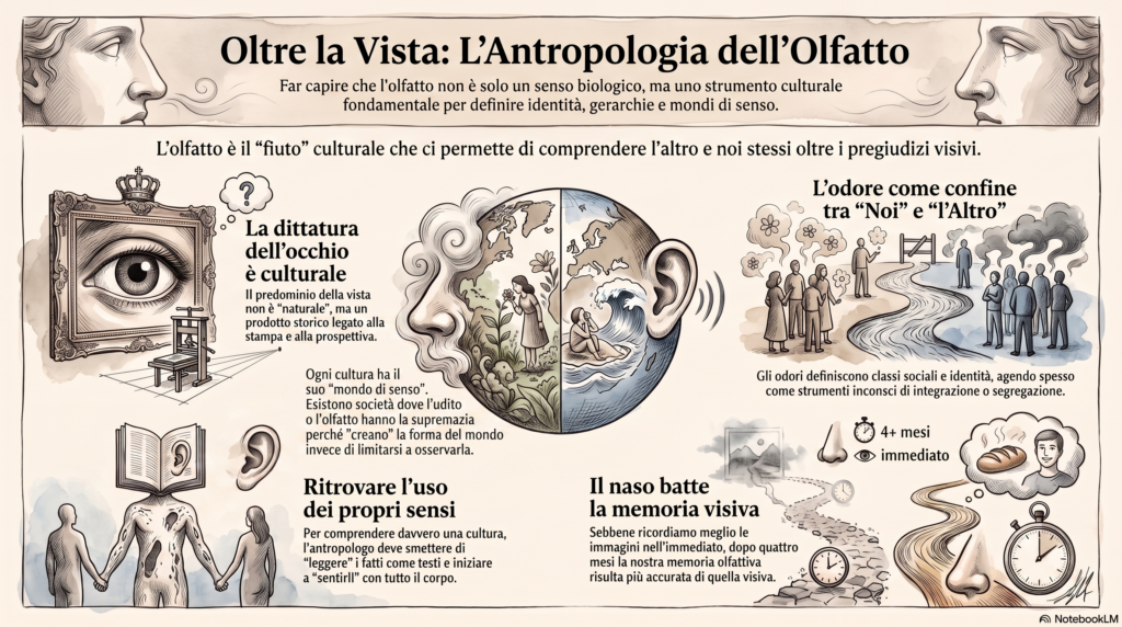 Antropologia dell'olfatto infografica